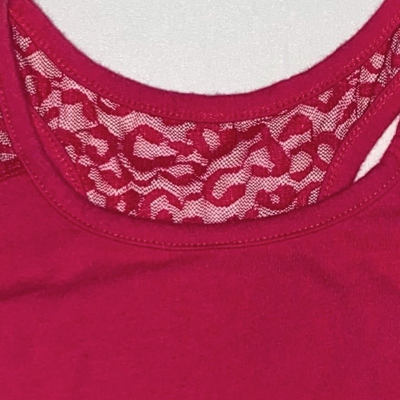 Faded Glory Hot Pink Tank Top - Picture 3 of 10